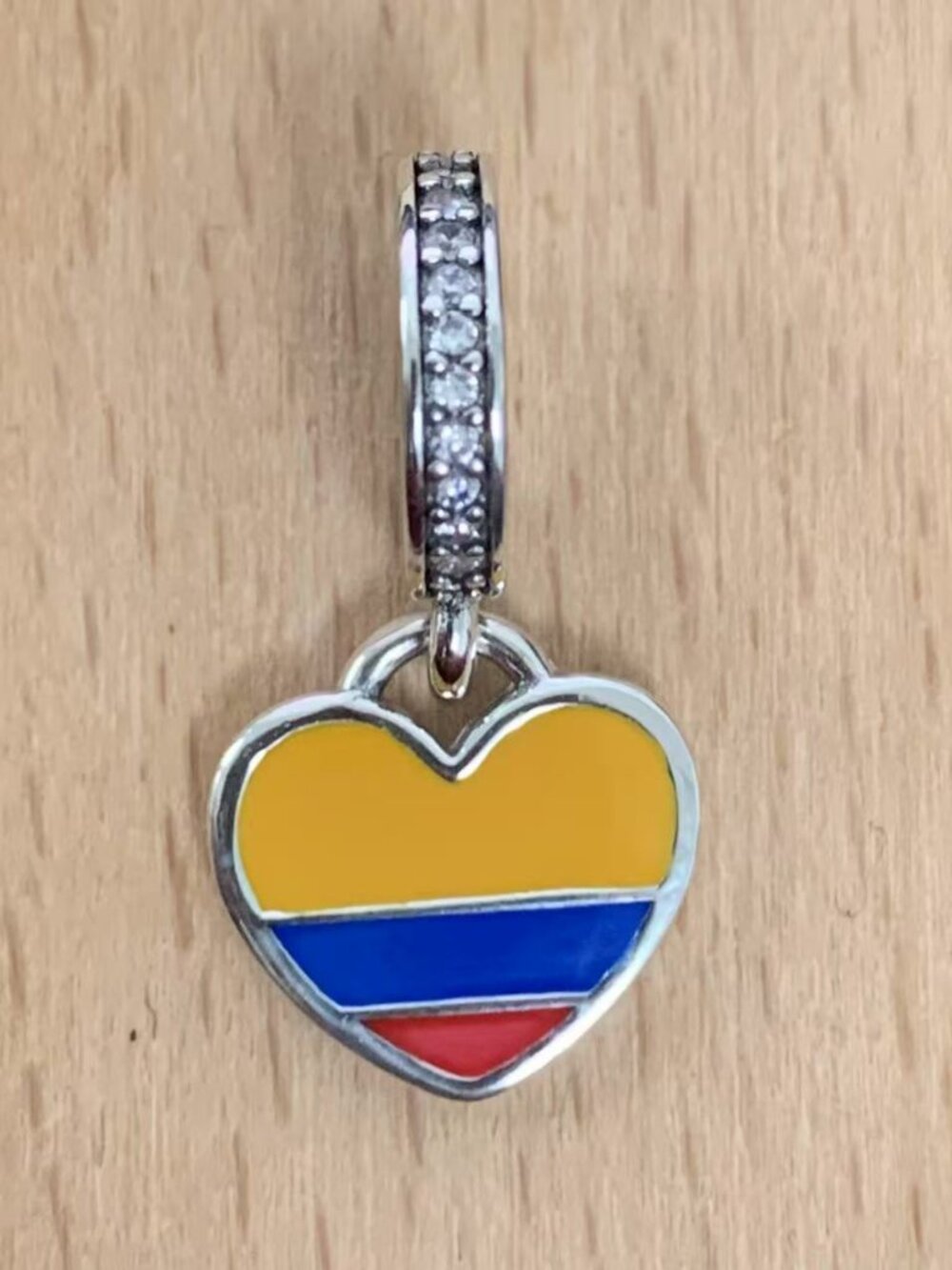 Pandora Colombia Exclusive Charm, S925 Silver Jewelry Bracelets